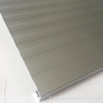 Panneaux de couverture de profil en aluminium personnalisés sous différentes formes